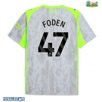 Manchester City Phil Foden #47 Tredjedrakt 2025-26 Kortermet